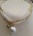 Aurora Pearl Twist Necklace