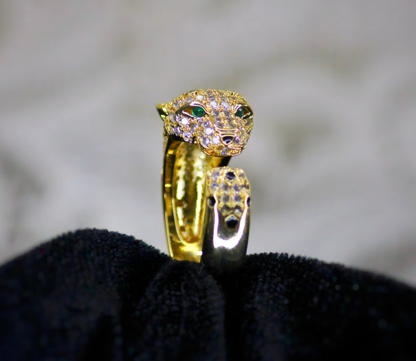 Panthera Gold Ring